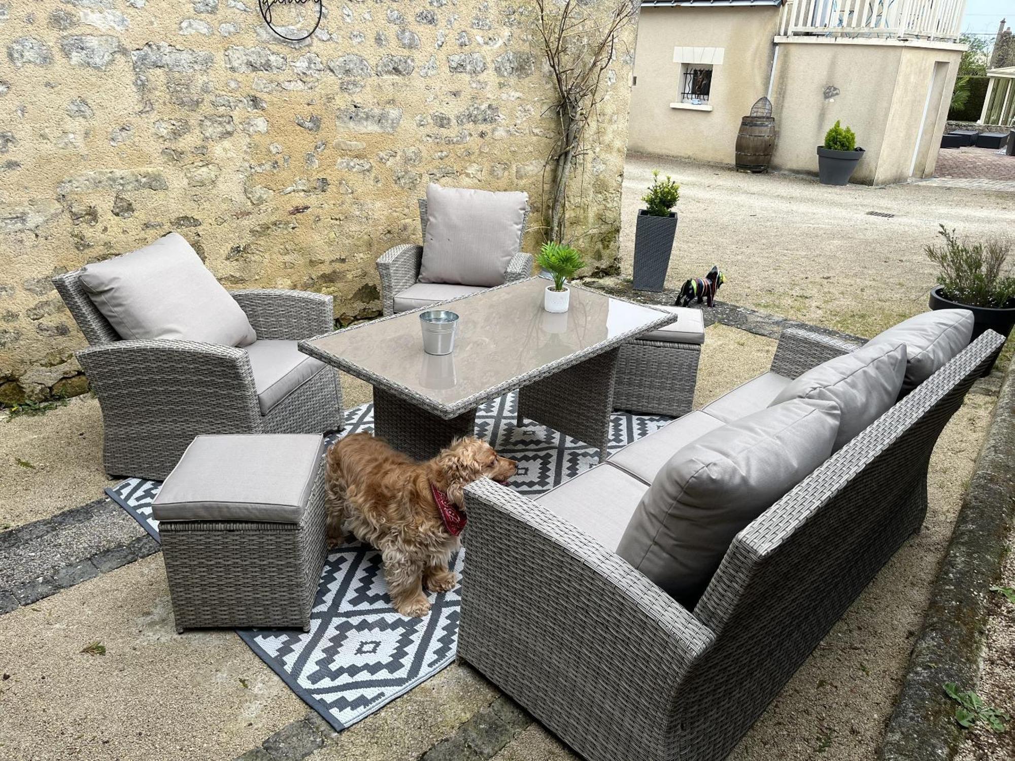 Gite Les Piraudieres Noyant-de-Touraine Exterior foto
