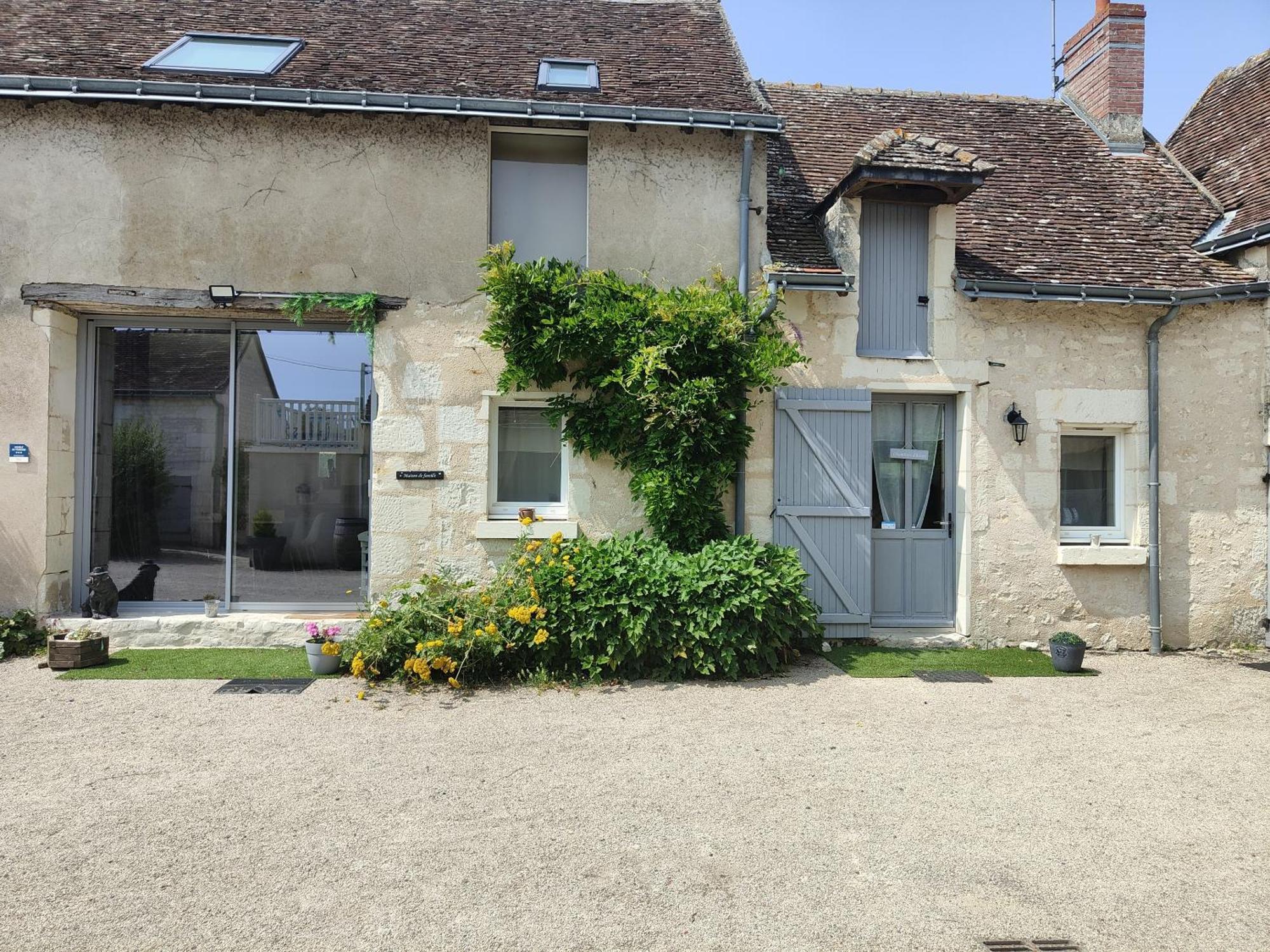 Gite Les Piraudieres Noyant-de-Touraine Zimmer foto
